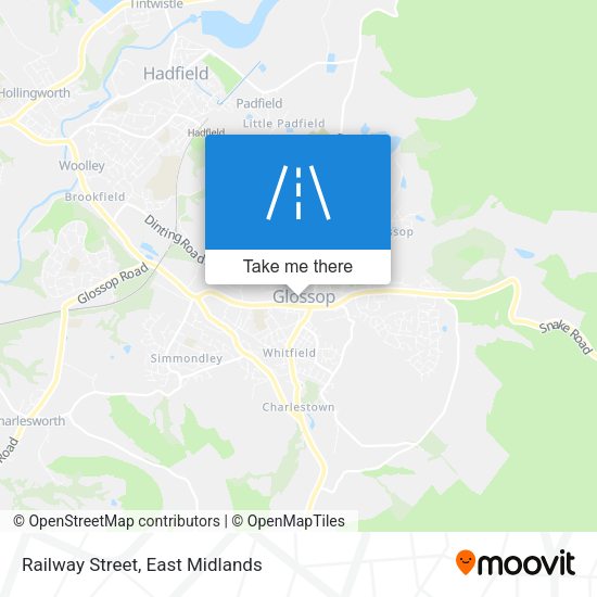 Railway Street map
