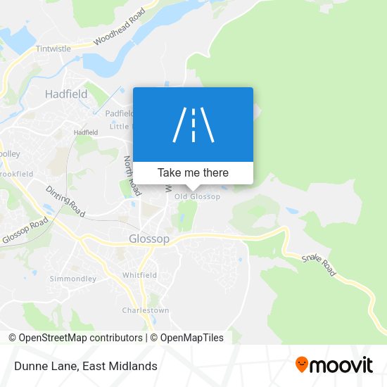 Dunne Lane map