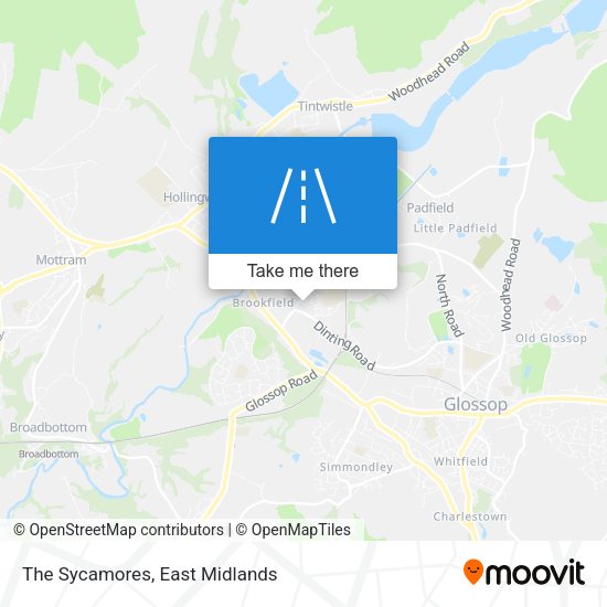 The Sycamores map