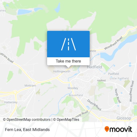Fern Lea map