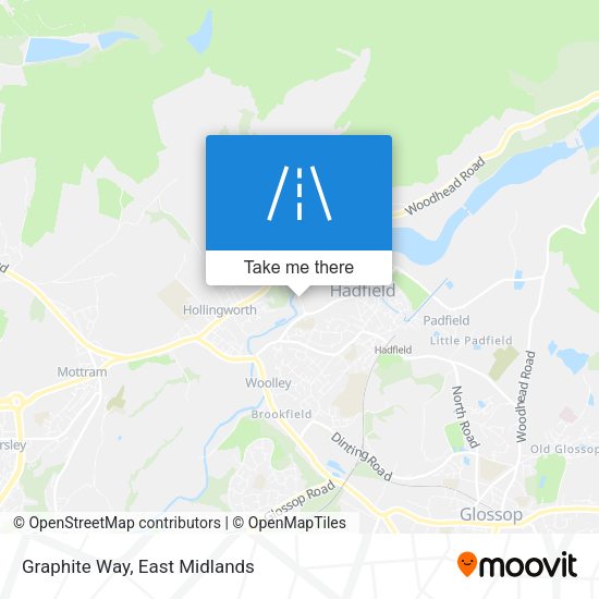 Graphite Way map
