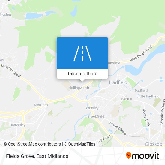 Fields Grove map