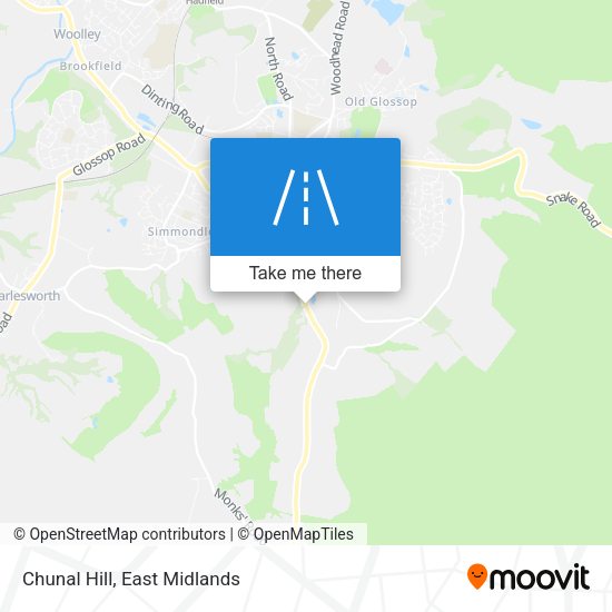 Chunal Hill map