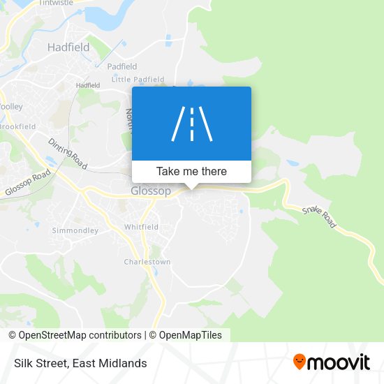 Silk Street map