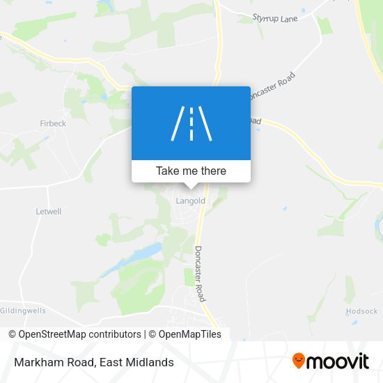 Markham Road map