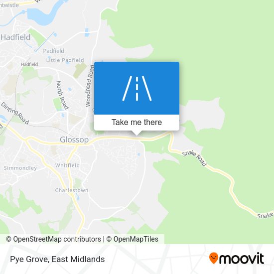 Pye Grove map