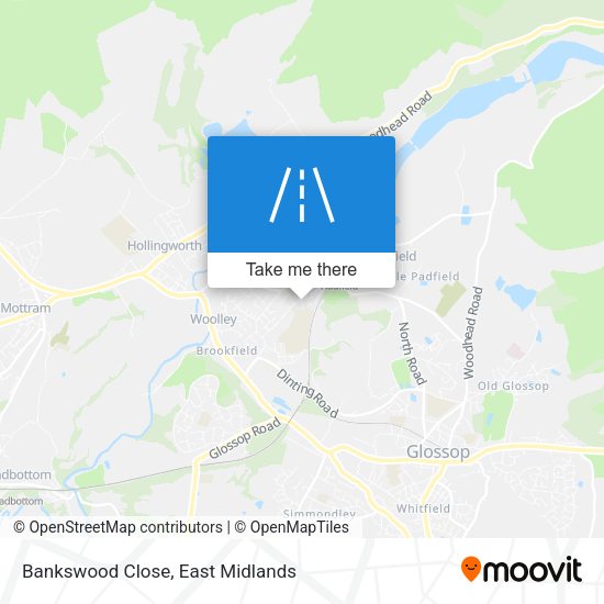 Bankswood Close map