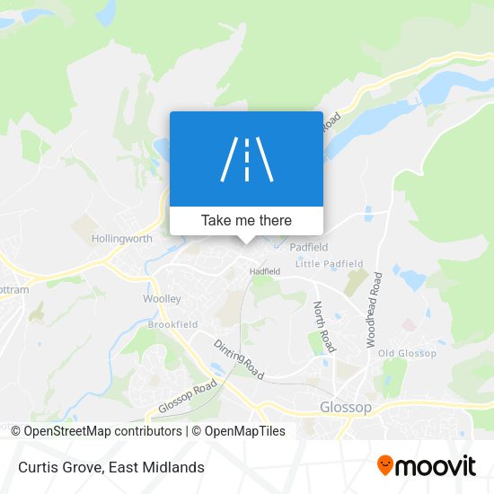 Curtis Grove map