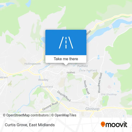 Curtis Grove map