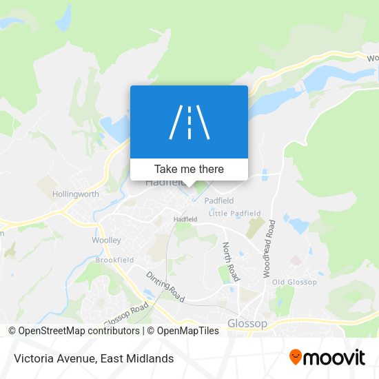 Victoria Avenue map