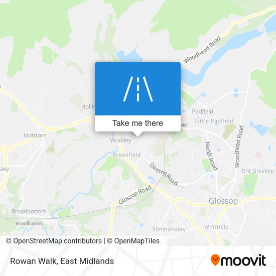 Rowan Walk map