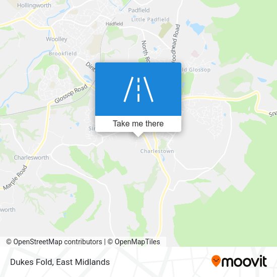 Dukes Fold map