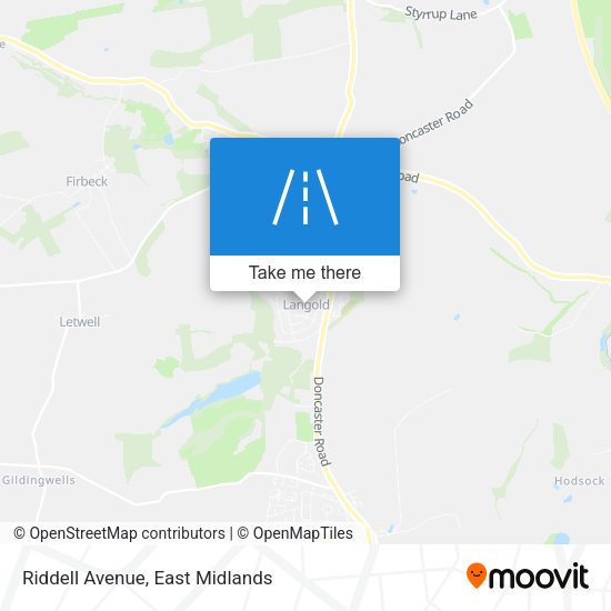 Riddell Avenue map