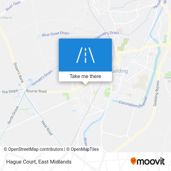 Hague Court map