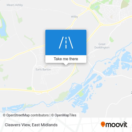 Cleavers View map