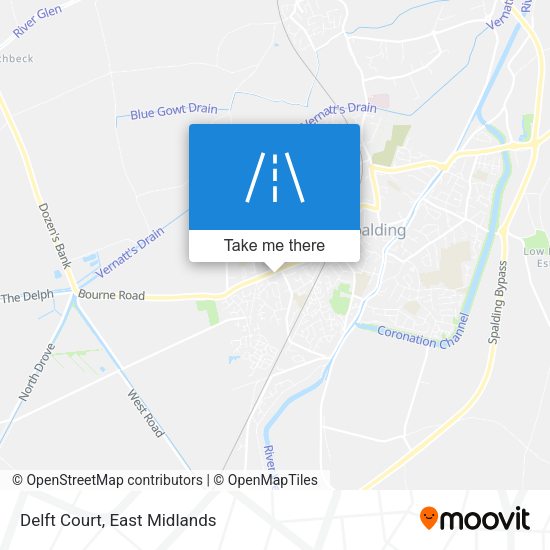 Delft Court map