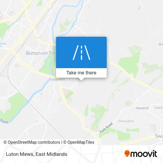 Luton Mews map