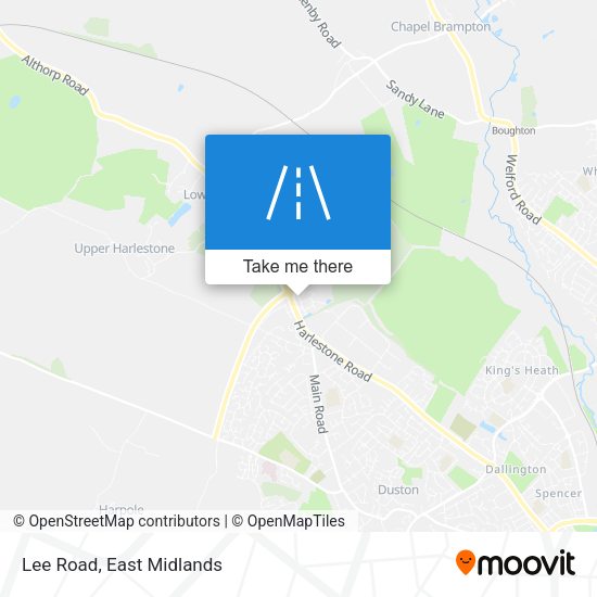 Lee Road map