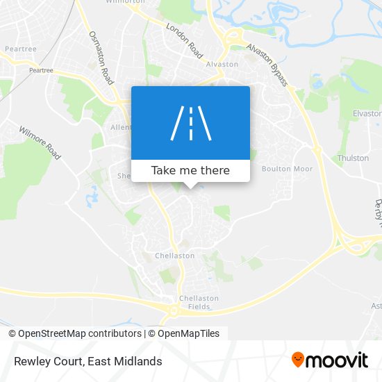 Rewley Court map
