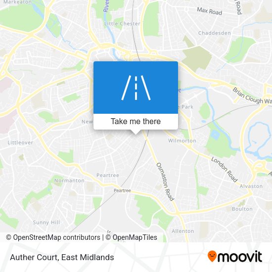 Auther Court map