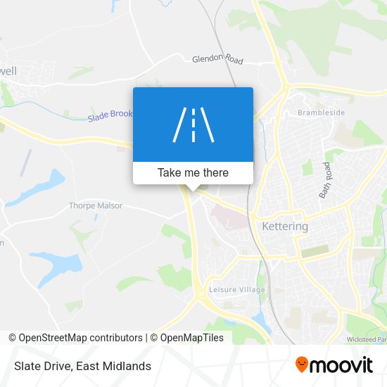 Slate Drive map