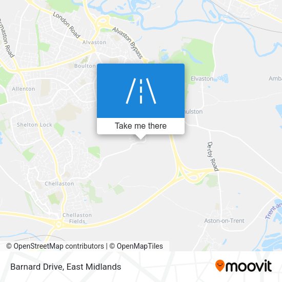 Barnard Drive map