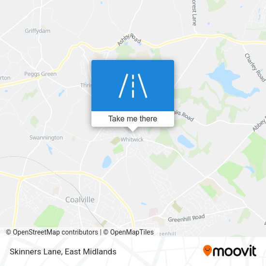 Skinners Lane map