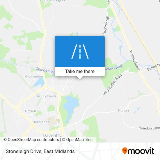 Stoneleigh Drive map
