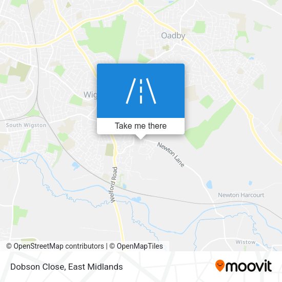 Dobson Close map