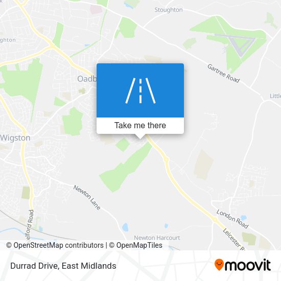 Durrad Drive map
