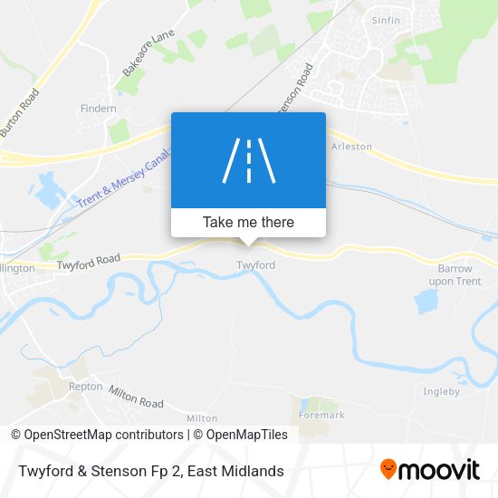 Twyford & Stenson Fp 2 map