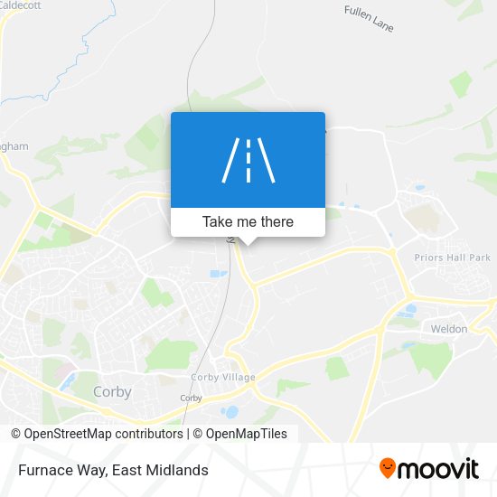 Furnace Way map