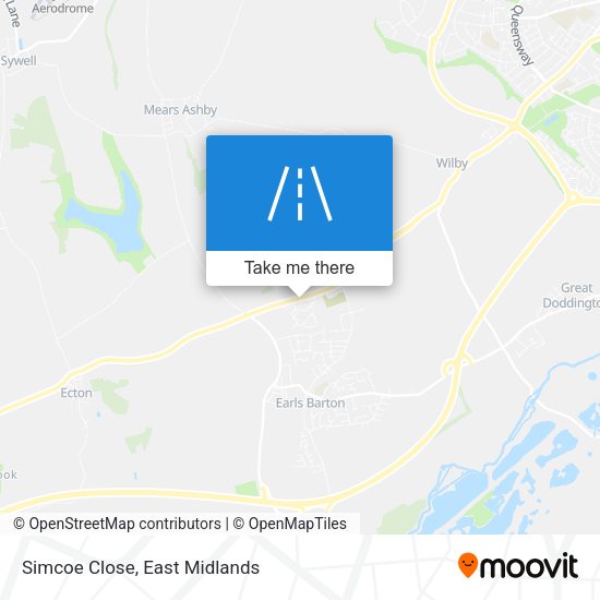 Simcoe Close map