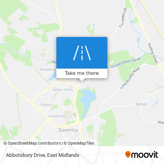Abbotsbury Drive map