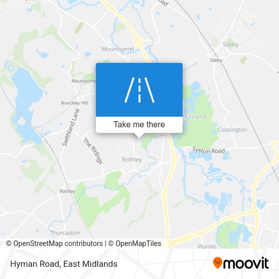 Hyman Road map