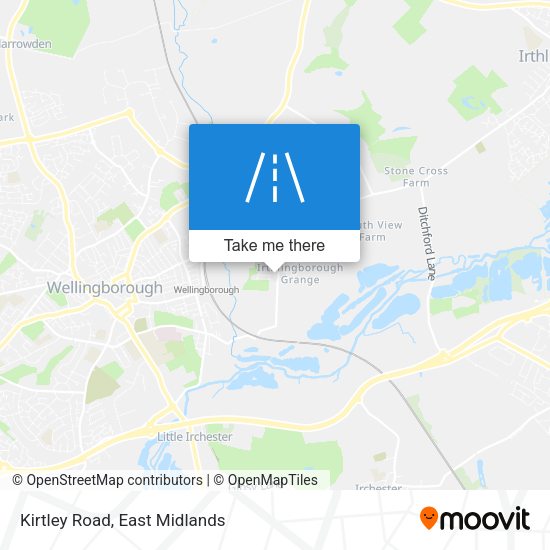 Kirtley Road map