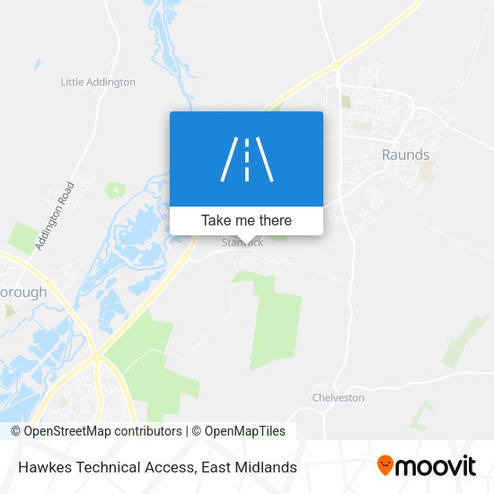 Hawkes Technical Access map