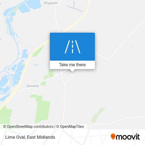 Lime Oval map