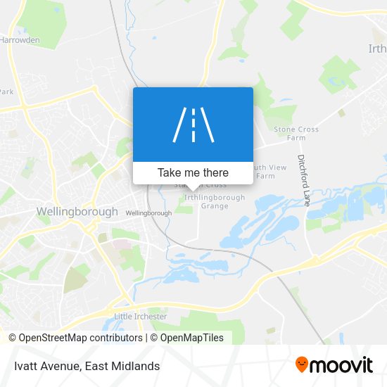 Ivatt Avenue map