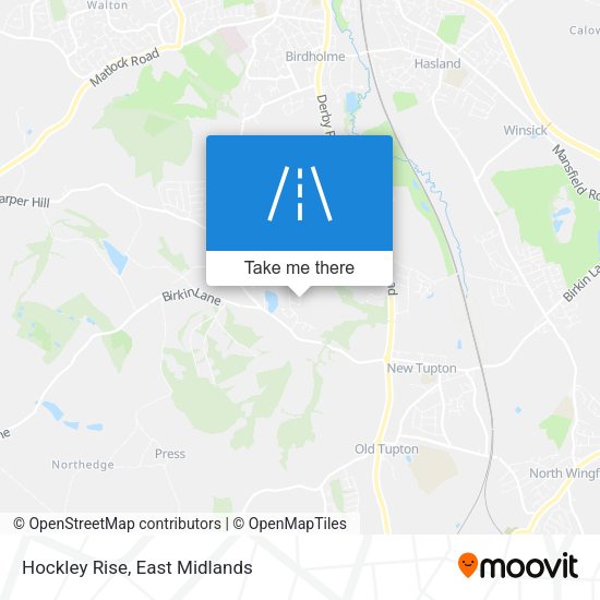 Hockley Rise map