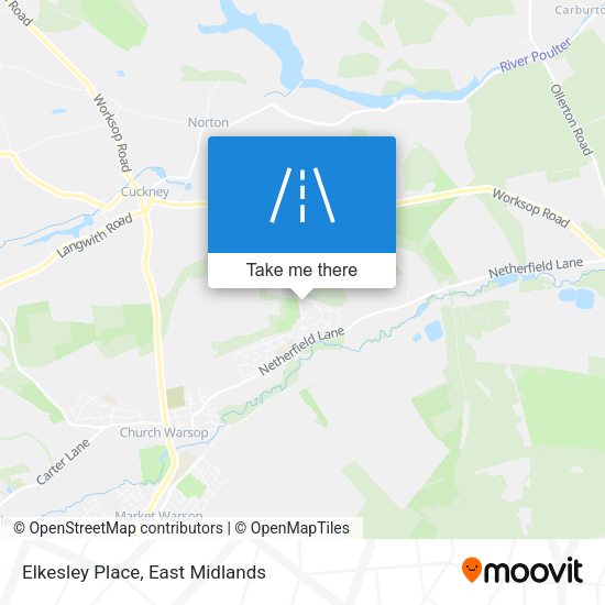 Elkesley Place map