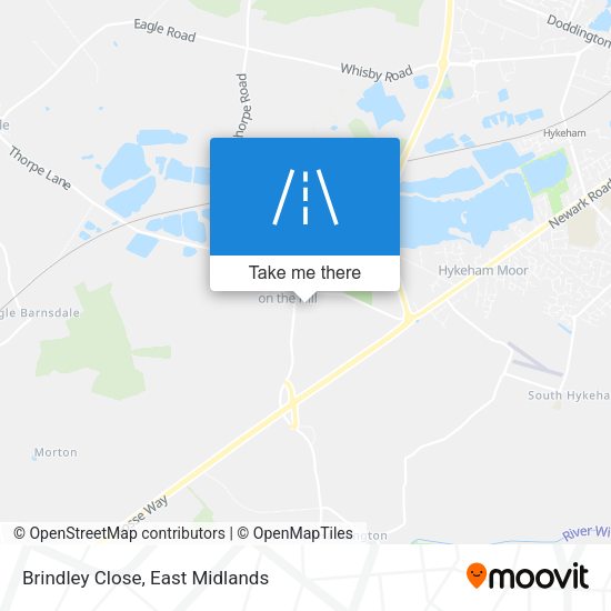 Brindley Close map