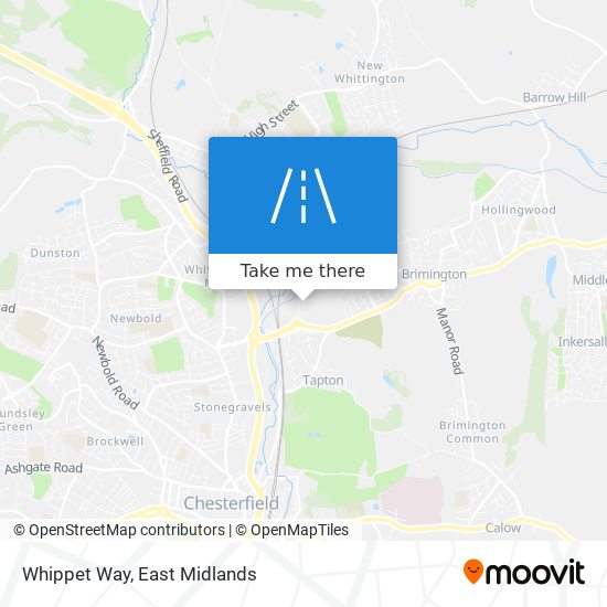 Whippet Way map