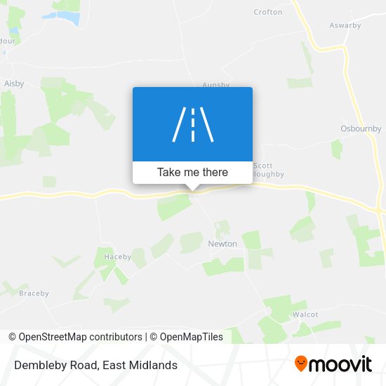 Dembleby Road map