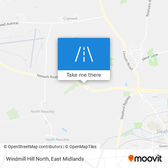 Windmill Hill North map
