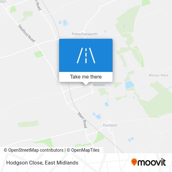 Hodgson Close map