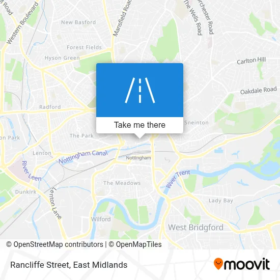Rancliffe Street map