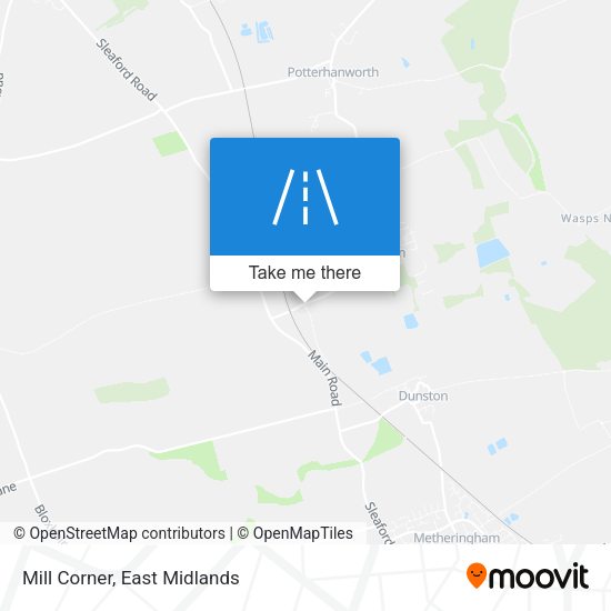 Mill Corner map