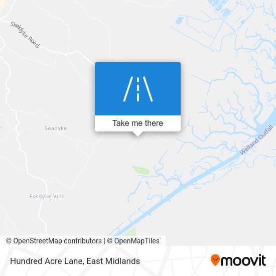 Hundred Acre Lane map