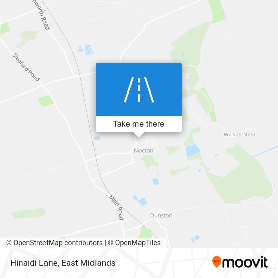 Hinaidi Lane map
